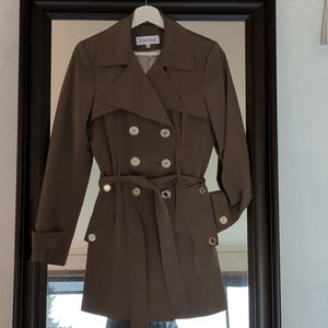 Calvin Klein coat with gold buttons  size small